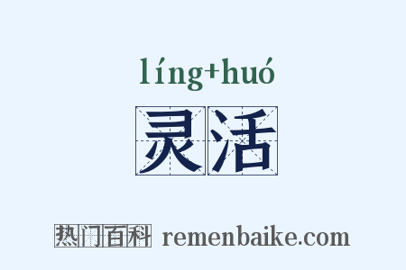 灵活是什么意思的图片